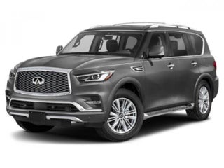 2022 INFINITI QX80 with Black Obsidian Exterior