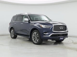 2019 INFINITI QX80 with Hermosa Blue Exterior