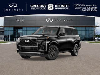 2026 INFINITI QX80 with Black Obsidian Exterior