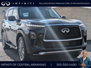 2025 INFINITI QX80 with Black Obsidian Exterior