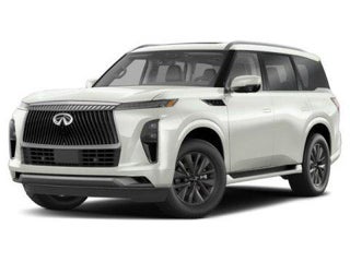 2025 INFINITI QX80 with Radiant White Exterior