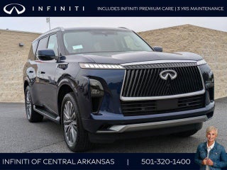 2025 INFINITI QX80 with Grand Blue Exterior