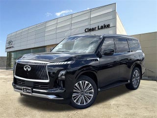 2026 INFINITI QX80 with Black Obsidian Exterior