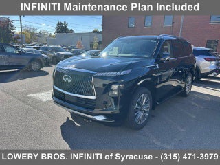 2026 INFINITI QX80 with Dynamic Metal/Black Obsidian Exterior