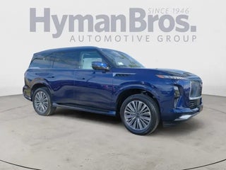 2025 INFINITI QX80 with Grand Blue Exterior