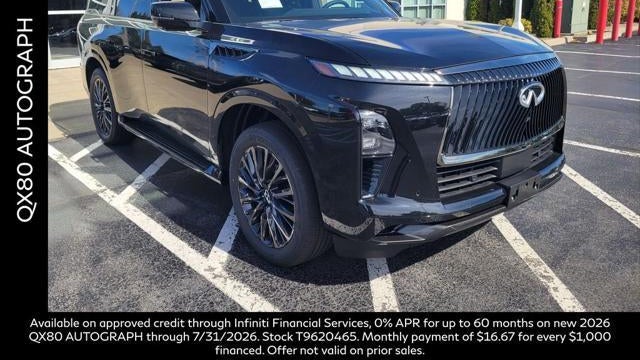 Preowned 2026 INFINITI QX80 Autograph for Sale