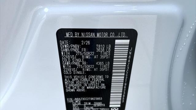 2026 INFINITI QX80 Autograph