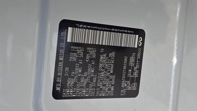 2026 INFINITI QX80 Autograph