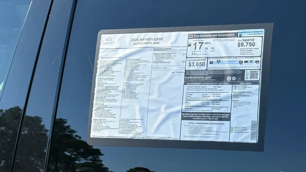 2026 INFINITI QX80 Autograph