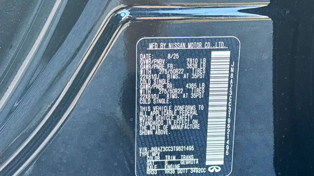 2026 INFINITI QX80 Autograph