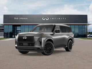 2026 INFINITI QX80 with Dynamic Metal/Black Obsidian Exterior