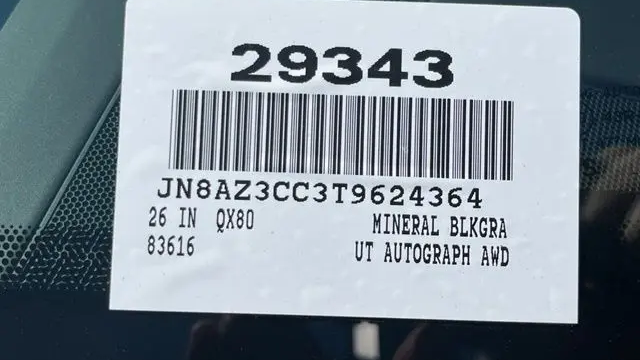 2026 INFINITI QX80 Autograph