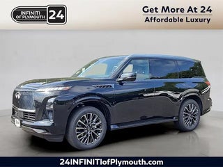 2026 INFINITI QX80 with Mineral Black Exterior