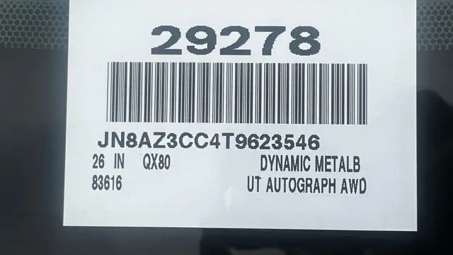 2026 INFINITI QX80 Autograph