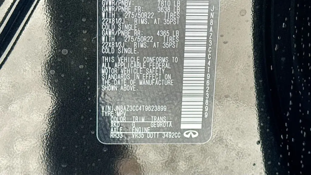2026 INFINITI QX80 Autograph