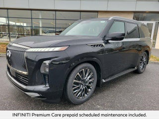 2026 INFINITI QX80 with Mineral Black Exterior