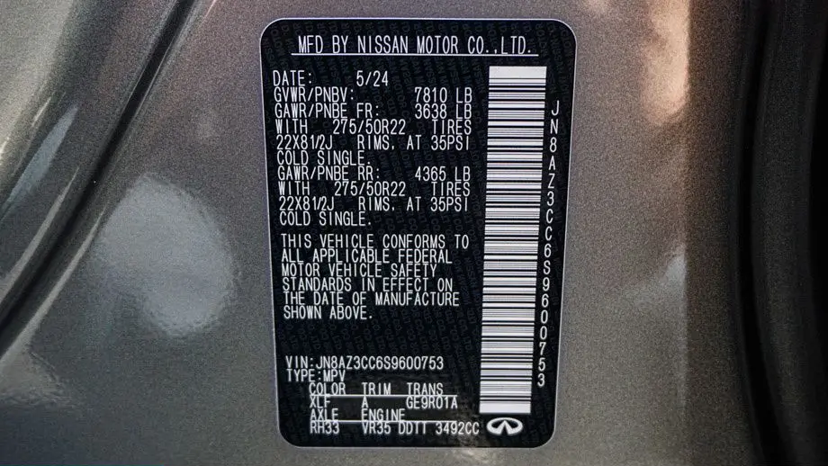 2025 INFINITI QX80 Autograph