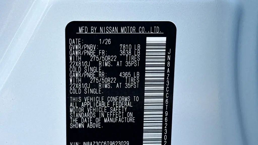 2026 INFINITI QX80 Autograph