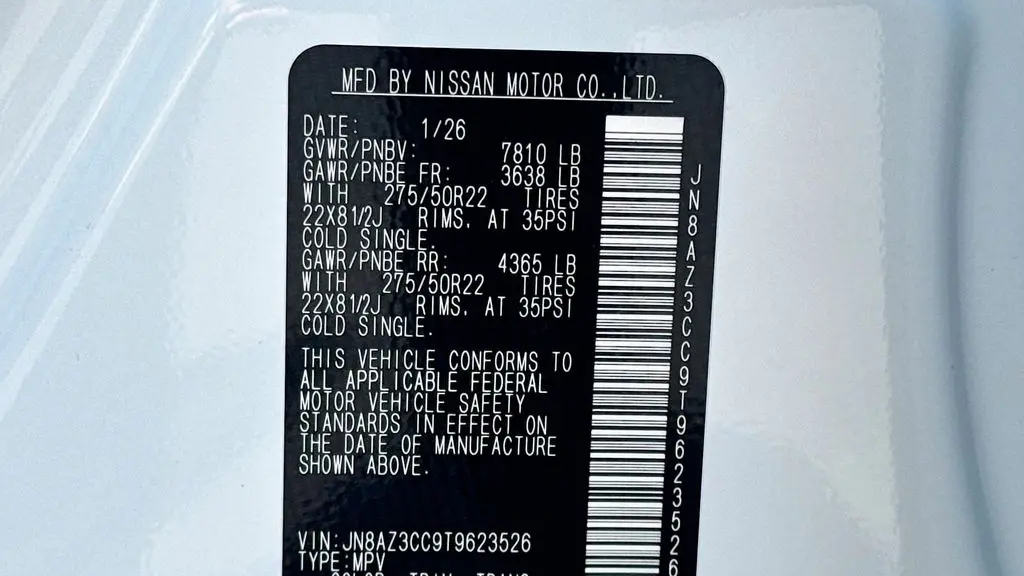 2026 INFINITI QX80 Autograph