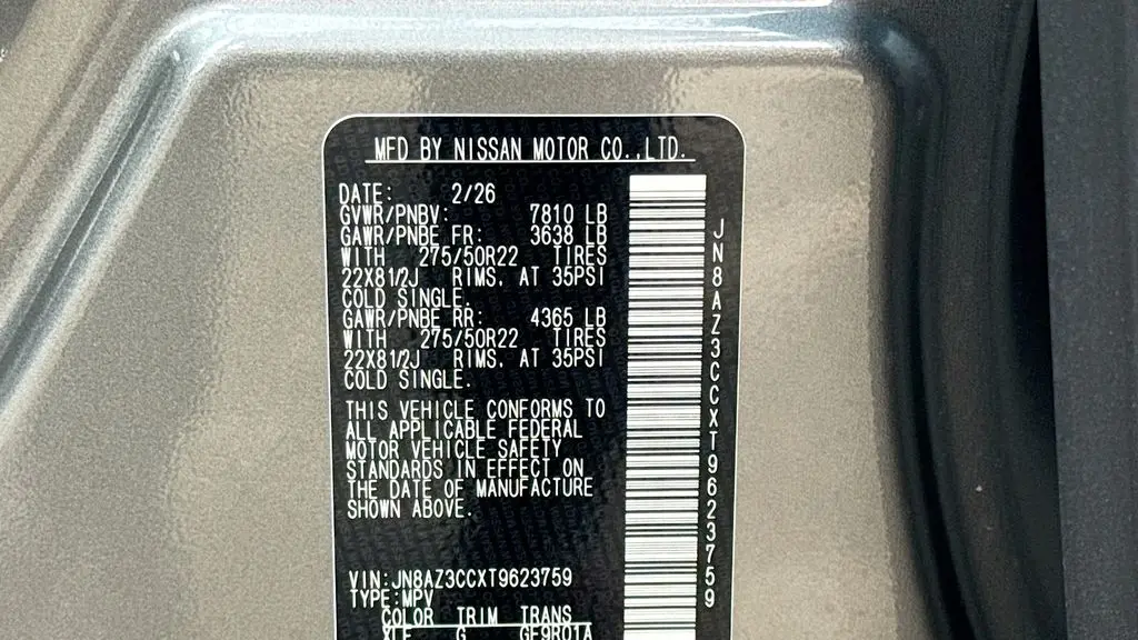 2026 INFINITI QX80 Autograph