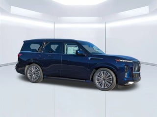 2025 INFINITI QX80 with Grand Blue Exterior