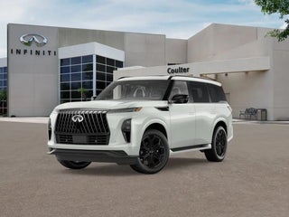 2026 INFINITI QX80 with Radiant White Exterior
