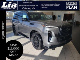 2026 INFINITI QX80 with Dynamic Metal Exterior