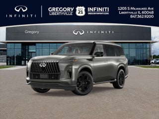 2026 INFINITI QX80 with Dynamic Metal/Black Obsidian Exterior