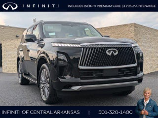 2025 INFINITI QX80 with Mineral Black Exterior