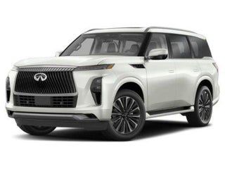 2025 INFINITI QX80 with Radiant White Exterior