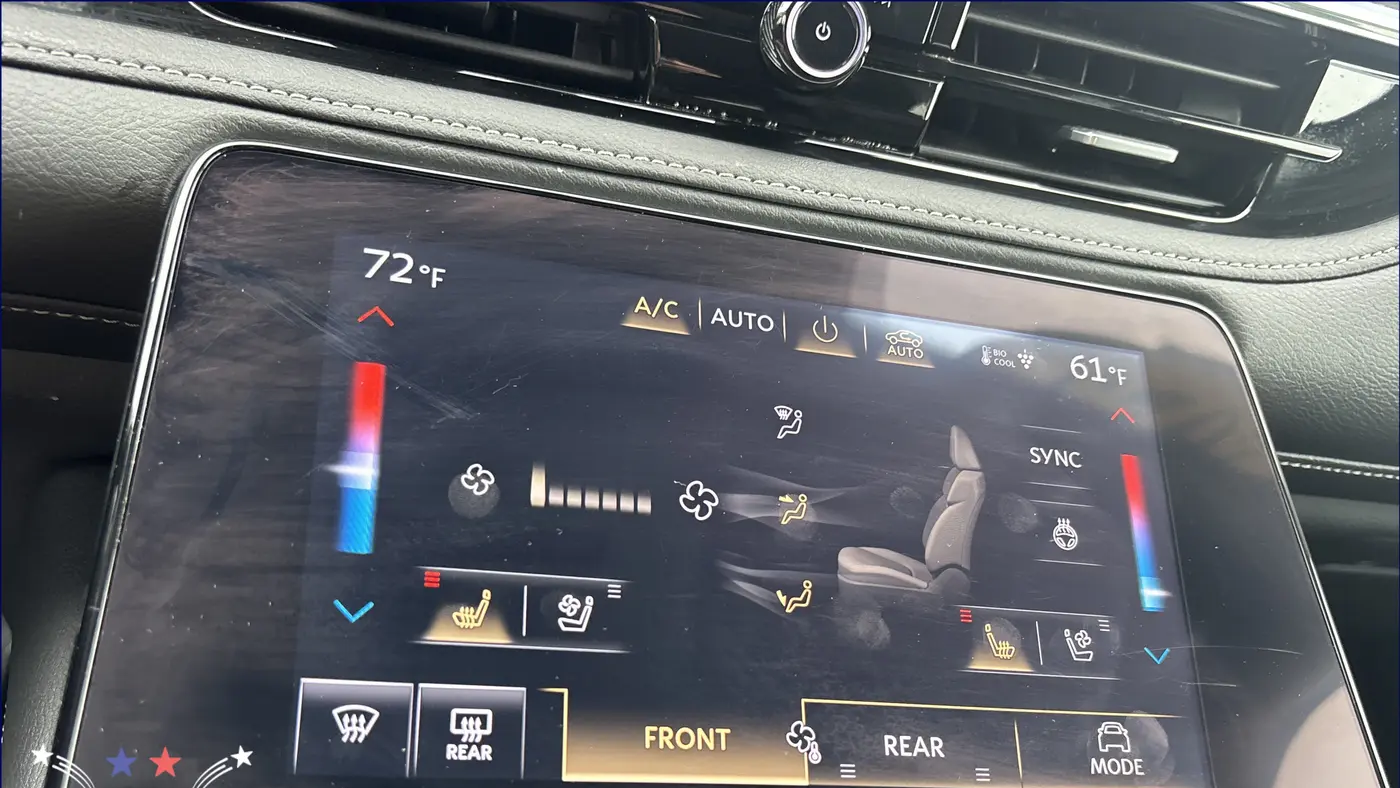 2025 INFINITI QX80 Sensory