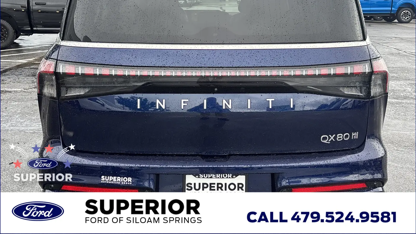 2025 INFINITI QX80 Sensory