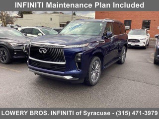 2025 INFINITI QX80 with Grand Blue Exterior