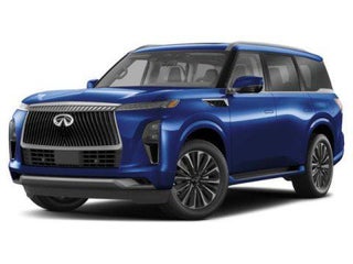 2025 INFINITI QX80 with Grand Blue Exterior