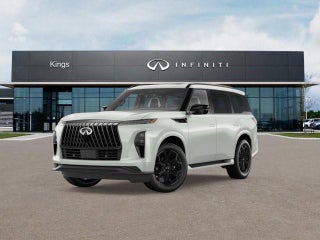 2026 INFINITI QX80 with Radiant White Exterior