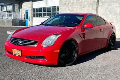 2004 Infiniti G35 RWD 2DR Coupe