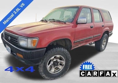 Photo of a 1992 Toyota 4runner 4DR SR5 4WD SUV for sale
