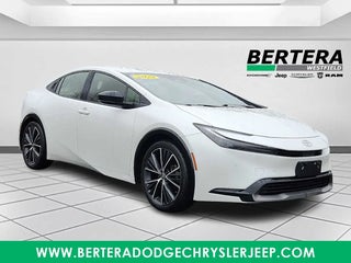 2023 Toyota Prius with Wind Chill Pearl Exterior
