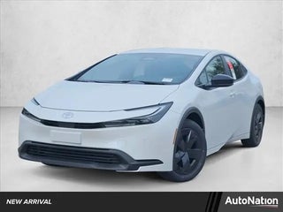 2026 Toyota Prius with Wind Chill Pearl Exterior
