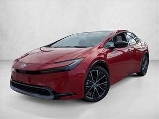 2026 Toyota Prius with Supersonic Red Exterior