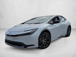 2026 Toyota Prius with Wind Chill Pearl Exterior