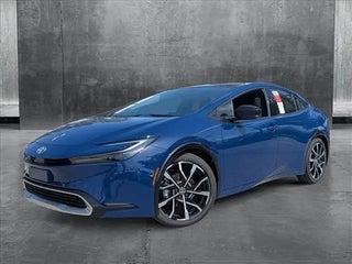 2025 Toyota Prius Plug-in Hybrid with Reservoir Blue Exterior