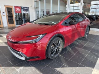 2023 Toyota Prius with Supersonic Red Exterior