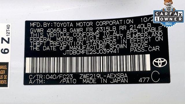 2025 Toyota Corolla Hybrid SE