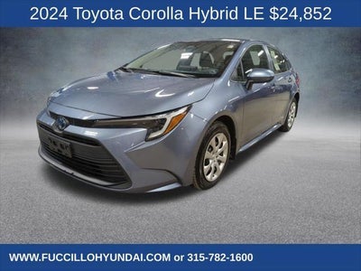 2024 Toyota Corolla Hybrid AWD LE 4DR Sedan