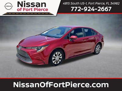 2022 Toyota Corolla Hybrid LE 4DR Sedan