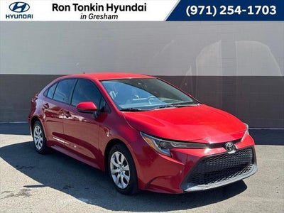 2021 Toyota Corolla LE 4DR Sedan