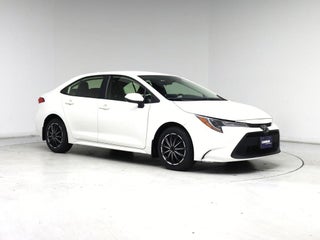 2020 Toyota Corolla with Blizzard Pearl Exterior