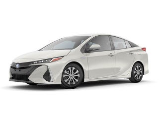 2021 Toyota Prius Prime with Wind Chill Pearl Exterior