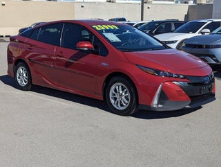 2020 Toyota Prius Prime with Supersonic Red Exterior